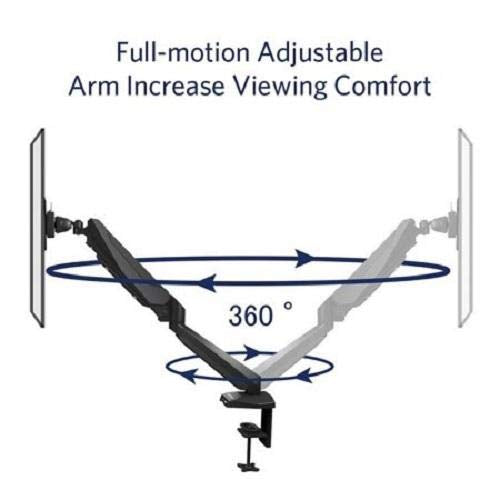Hydraulic Arm Computer Screen Holder