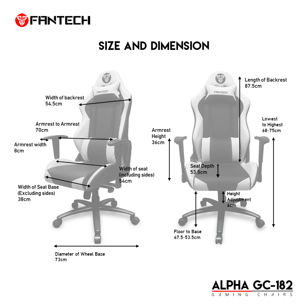 FANTECH GC-182 GAMING CHAIR