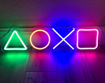 Neon sign playstation
