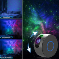 LED Galaxy Starry Sky Projector