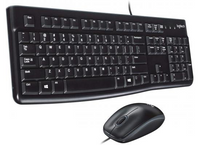 Logitech MK120 Desktop Wire Kit ( Keyboard and Mouse ) USB